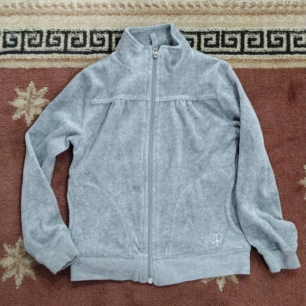 Ruby Moon Grey Girl's kids' 2-piece Matching set, Back to School w/ Pockets, S-4